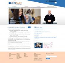 Signamic Website Re-Development